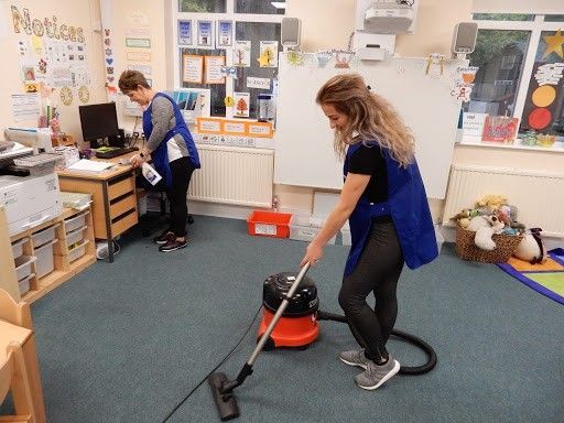 school cleaning london